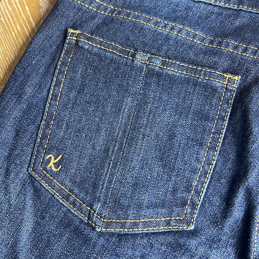 KUT FROM THE KLOTH Dark Blue Denim Shorts 2 - Picture 7 of 10